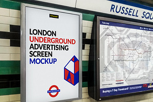 London Underground Screen Mock-Ups 2