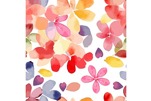 Seamless background with simple, a Texture Illustration by Nenahliadava Design