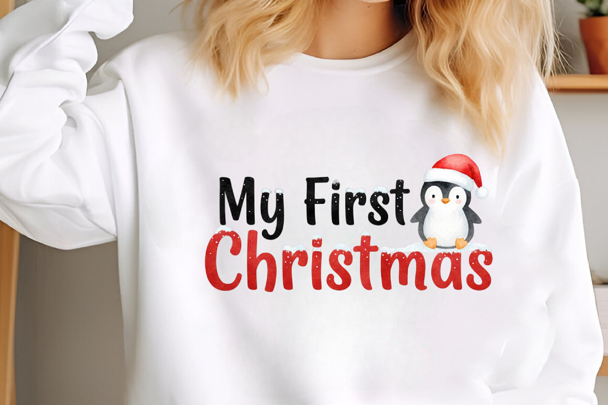 My First Christmas Sublimation PNG, an Illustration by SinaCreation (Photo 6 of 7)