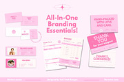 Pretty in Pink Branding Starter Kit, a Social Media Template by Hell Yeah Designs (Thumbnail 3 of 13)