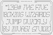 Hypetune - Sleek Futuristic Font, a Serif Font by Invasi Studio (Thumbnail 2 of 10)
