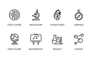 96 Science icons, an Outline Icon by vectorstank (Thumbnail 4 of 14)