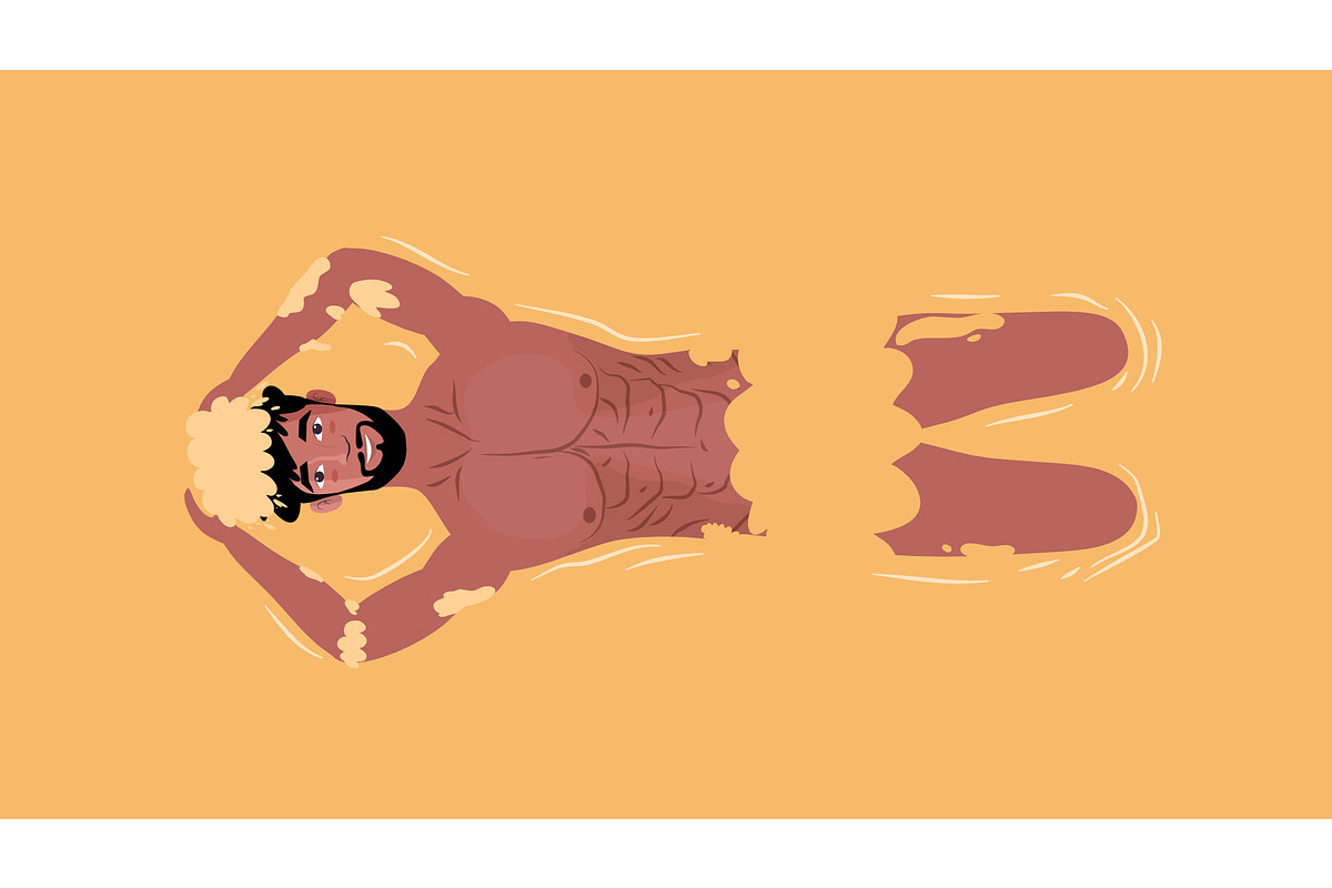 summer vibes background, a Person Illustration by foxndeer (Photo 2 of 4)