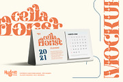 Kyra Vaglo | Floral Display Font, a Sans Serif Font by Hydric Design (Thumbnail 10 of 12)