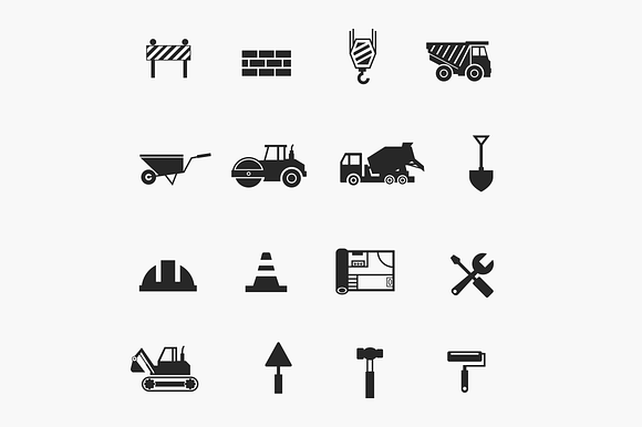 16 Construction Icons