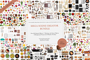 Mega Scene creator Bundle, a Books & Magazine Mockup by Kzara Visual Concepts (Thumbnail 1 of 19)