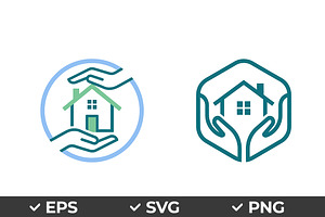 Home Protection Vector Icon Set, an Object Graphic by Artonix