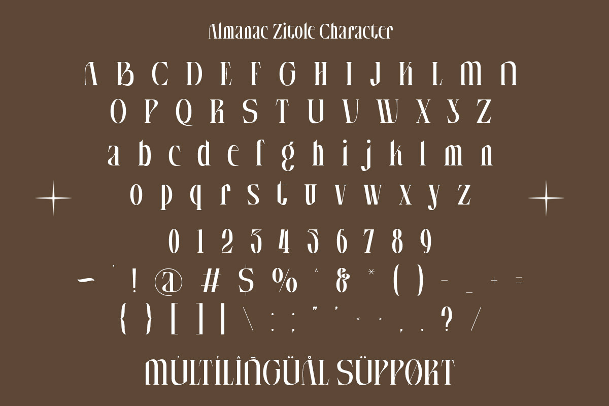 Almanac Zitole - Modern Serif Displa, a Serif Font by Afkari Studio (Photo 4 of 10)