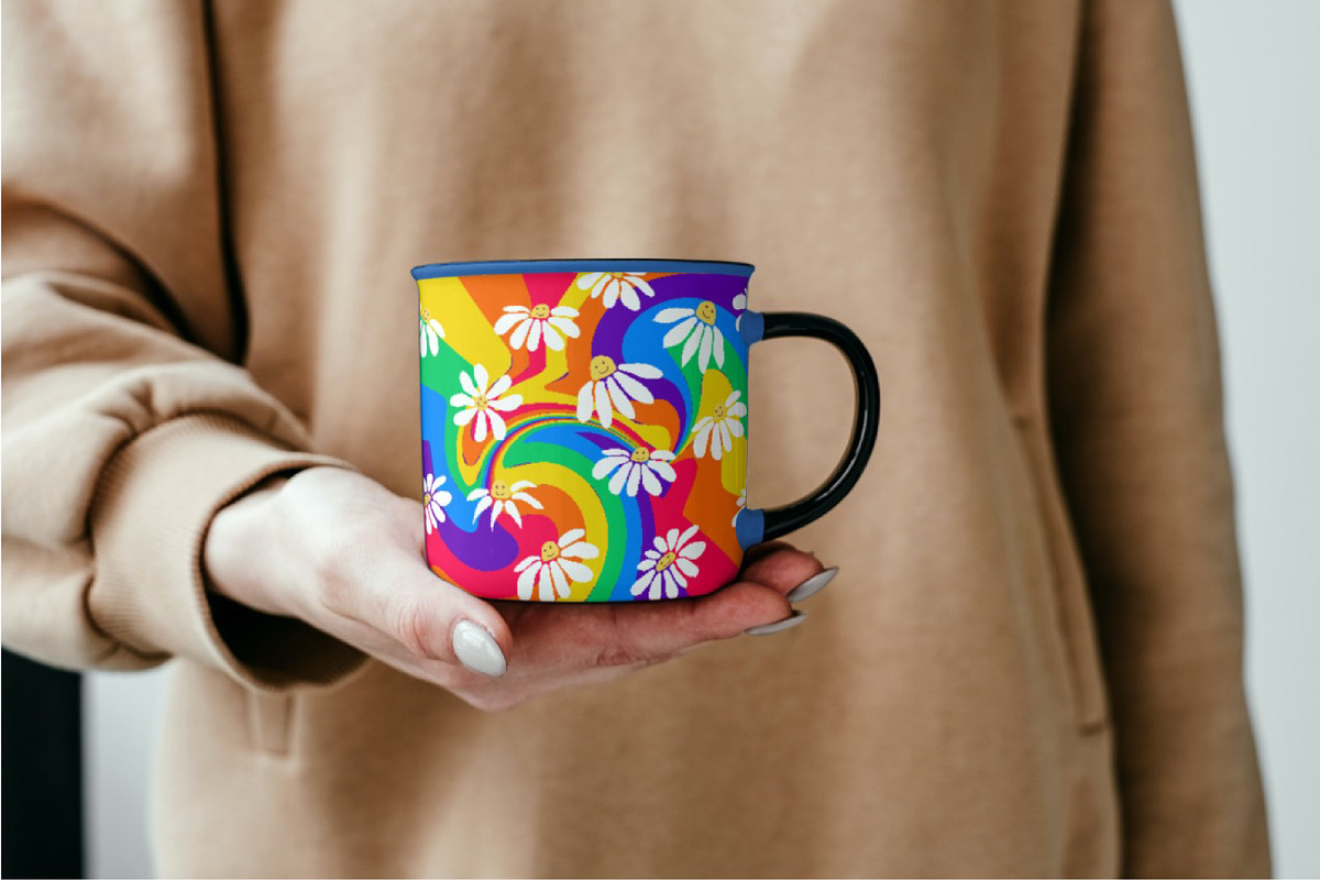 Chamomile Smile Pattern, a Pattern Graphic by Michiru13 (Photo 11 of 22)