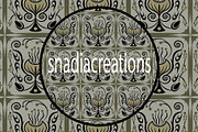 Faux tile design, a Pattern Graphic by snadiacreations (Thumbnail 1 of 5)