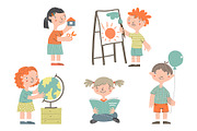 Cute Kids Collection, an Education Illustration by Anna Isaeva (Thumbnail 2 of 2)