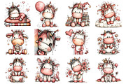 Whimsical Unicorn Clipart, an Illustration by Design Market (Thumbnail 3 of 5)