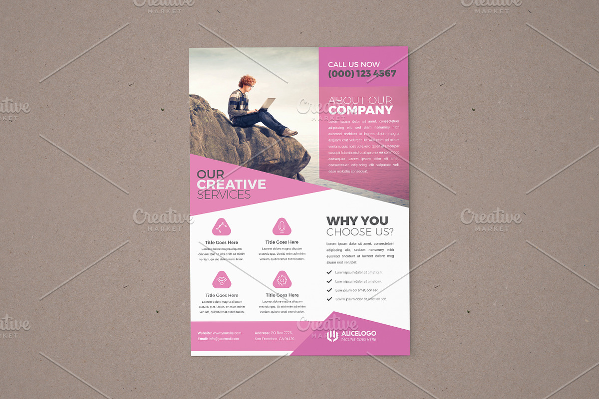 Flyer Template, a Flyer Template by Alice_s (Photo 7 of 10)
