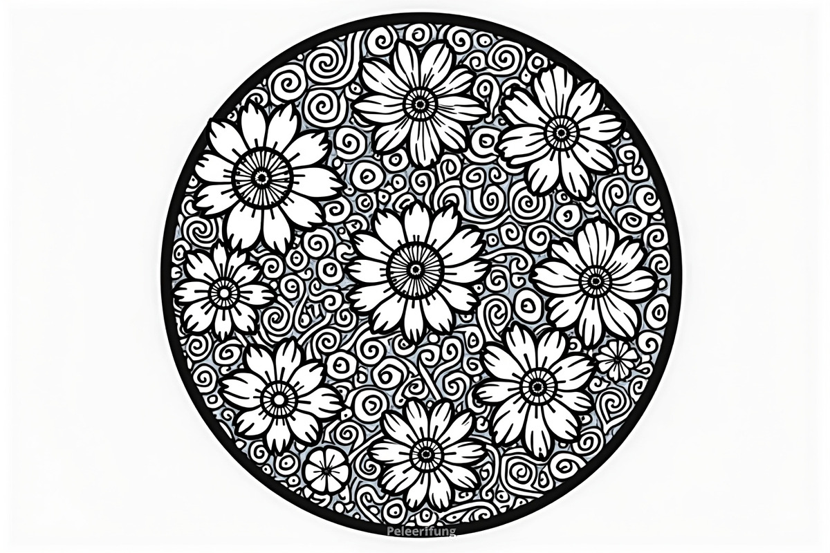 Laser Cut Floral Mandala Bundle, an Illustration by Gfx_Store (Photo 7 of 9)