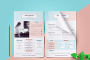 Anthology resume/cv - Sketch support, a Resume Template by Rebelinart (Thumbnail 4 of 6)