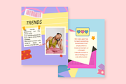 Pinelope Playful Instagram Templates, a Social Media Template by rainbojelia (Thumbnail 11 of 18)