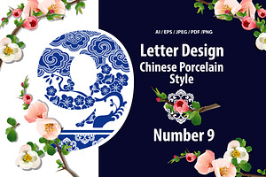 Number Nine Design in Chinese style