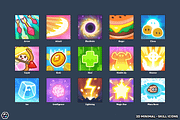 2D Minimal - Skill Icons, an Object Graphic by LAYERLAB (Thumbnail 2 of 7)