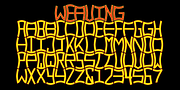 Weaving, a Font by Ingrimayne Type (Thumbnail 2 of 7)