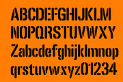 Pipoca - a stencil font, a Font by Minhocossauro Emporium (Thumbnail 3 of 5)