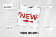 Christmas Instagram Template, a Social Media Template by CreativeTempHub (Thumbnail 5 of 7)