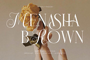 Menasha Brown New Hybrid Typeface, a Serif Font by Storytype Studio (Thumbnail 1 of 15)