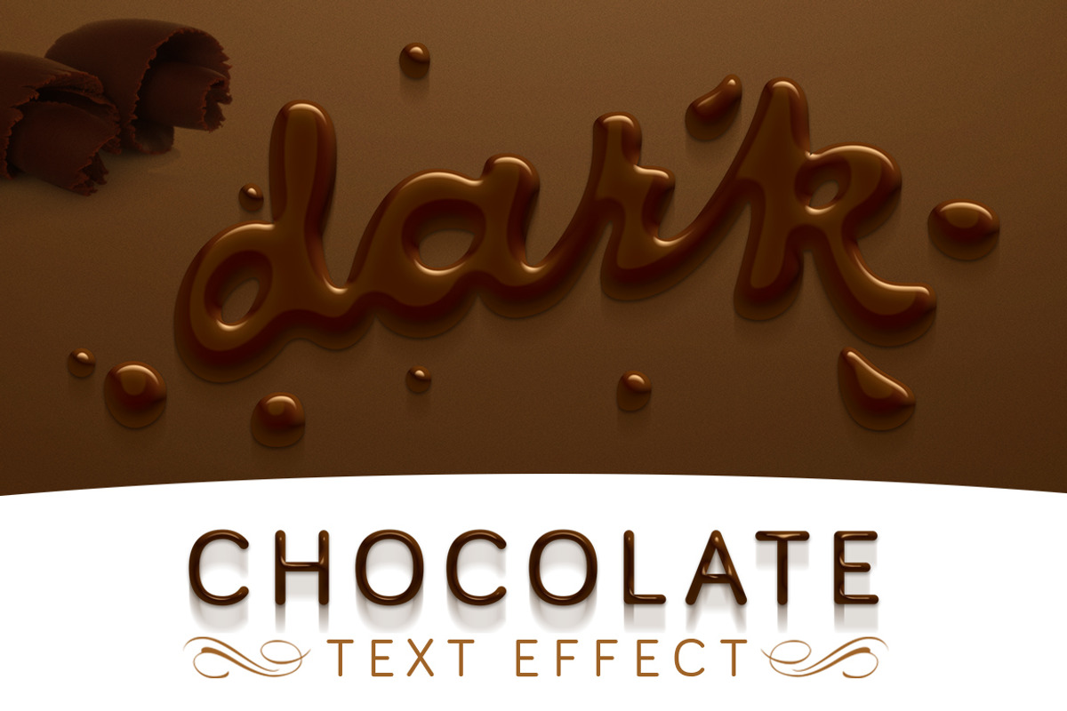 Chocolate Text Effect preview 3
