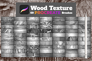 Wood texture  for PROCREATE, a Brush Add-On by Graphics Resources (Thumbnail 3 of 8)