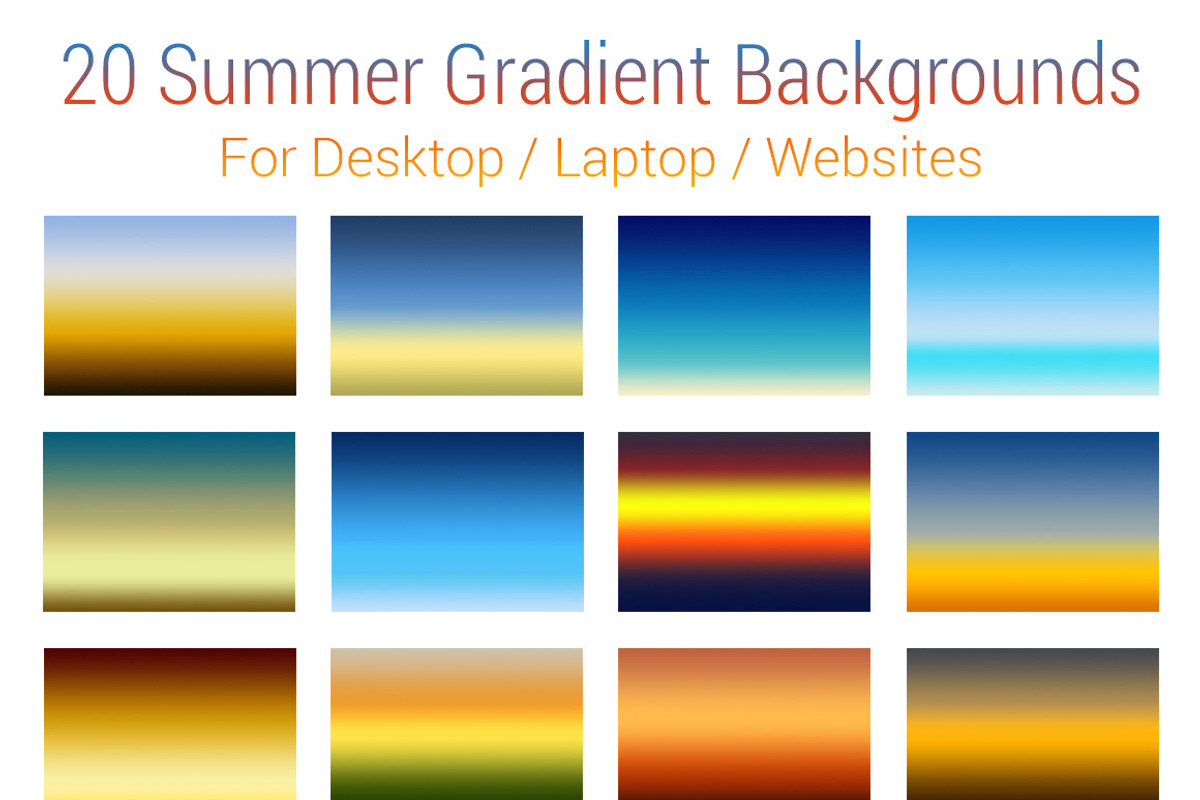 160 Blur & Gradient Backgrounds, a Templates & Theme by Graphicsfuel (Photo 4 of 5)