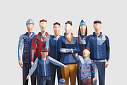 Autumn People, a Characters & Person 3D Model by Studio Ochi (Thumbnail 1 of 12)