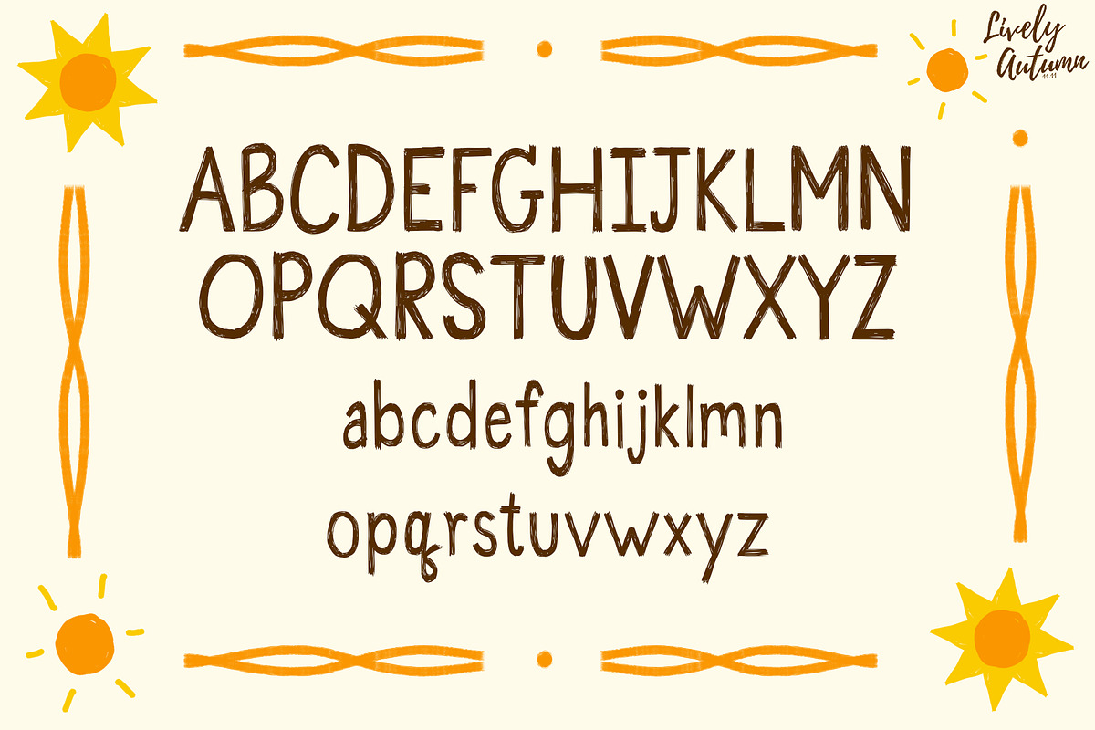 Bright Breeze Font, a Handwritten Font by LivelyAutumn11.11 (Photo 2 of 4)