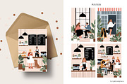 Dog Friendly Coffee Shop Posters., a Person Illustration by LyubovZaytseva (Thumbnail 3 of 9)