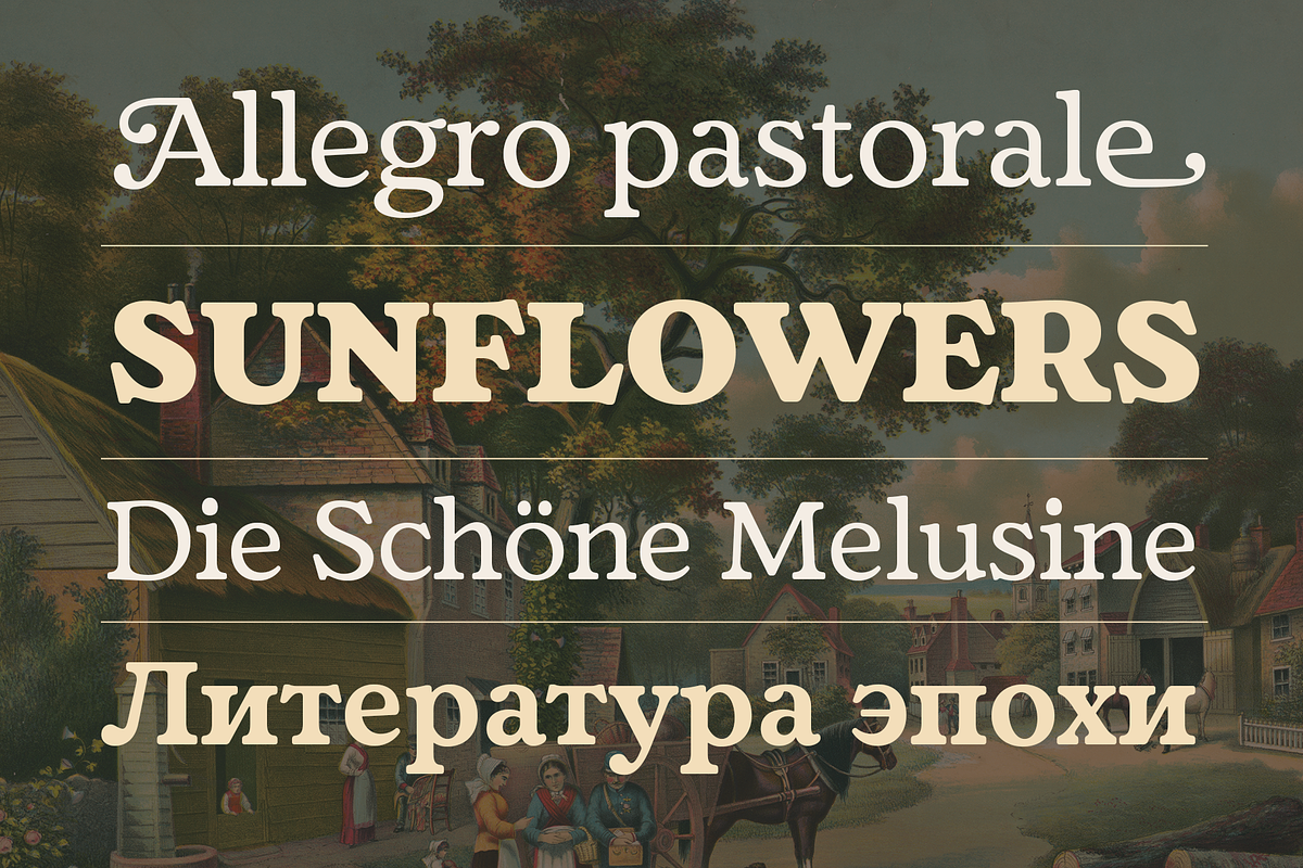 Fedro - 14 Fonts, a Serif Font by Nasir Udin (Photo 14 of 20)