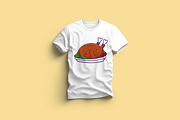 Grilled Chicken With Tomato, a Food Illustration by Artstorystudio (Thumbnail 3 of 3)