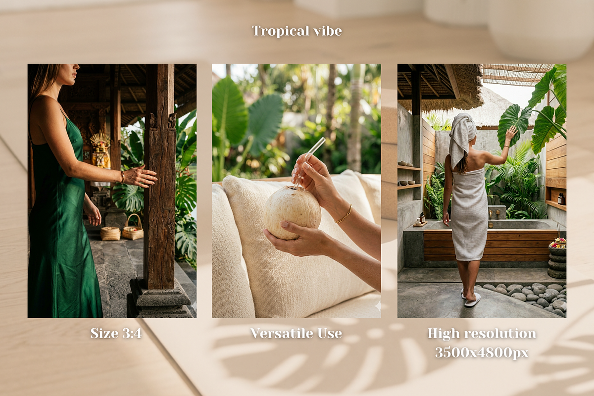 30 Faceless Bali Summer Stock Photos, a Beauty & Fashion Photo by MarkoPresets (Photo 4 of 9)