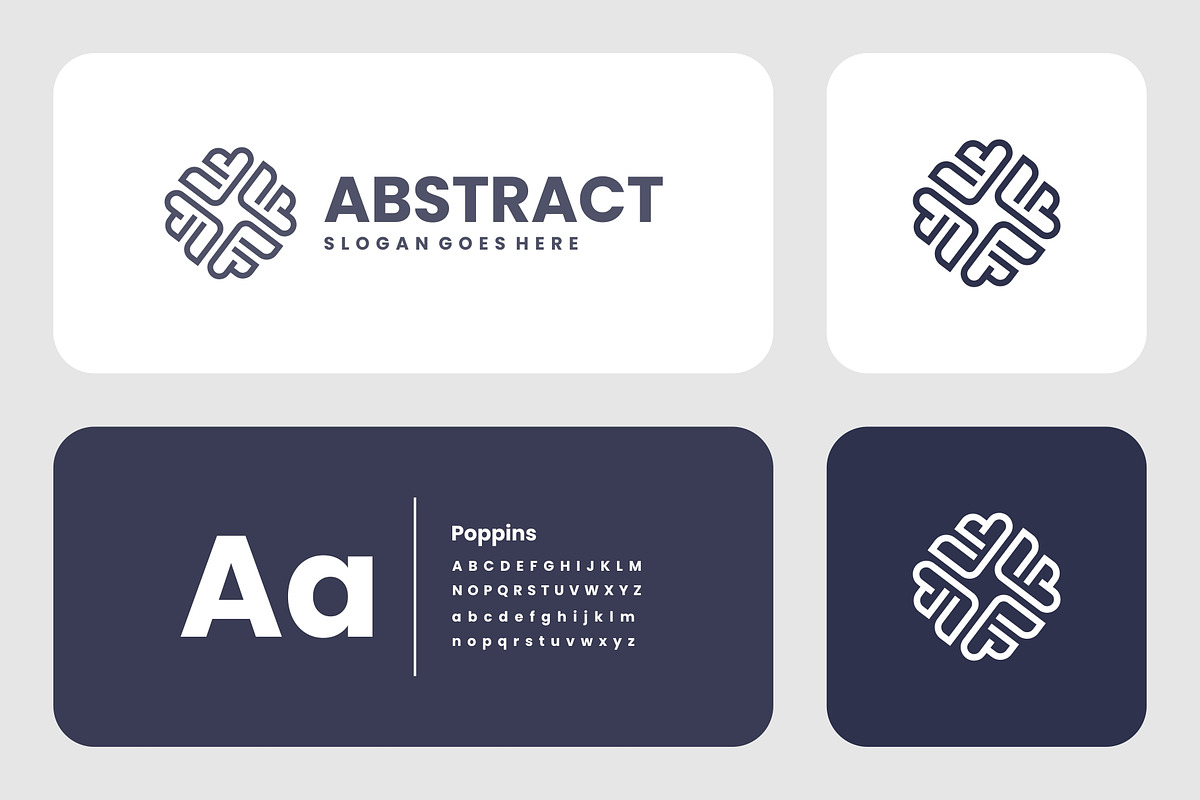 Line Art Abstract Logo Design, a Branding & Logo Template by Artnivora.Std (Photo 3 of 4)