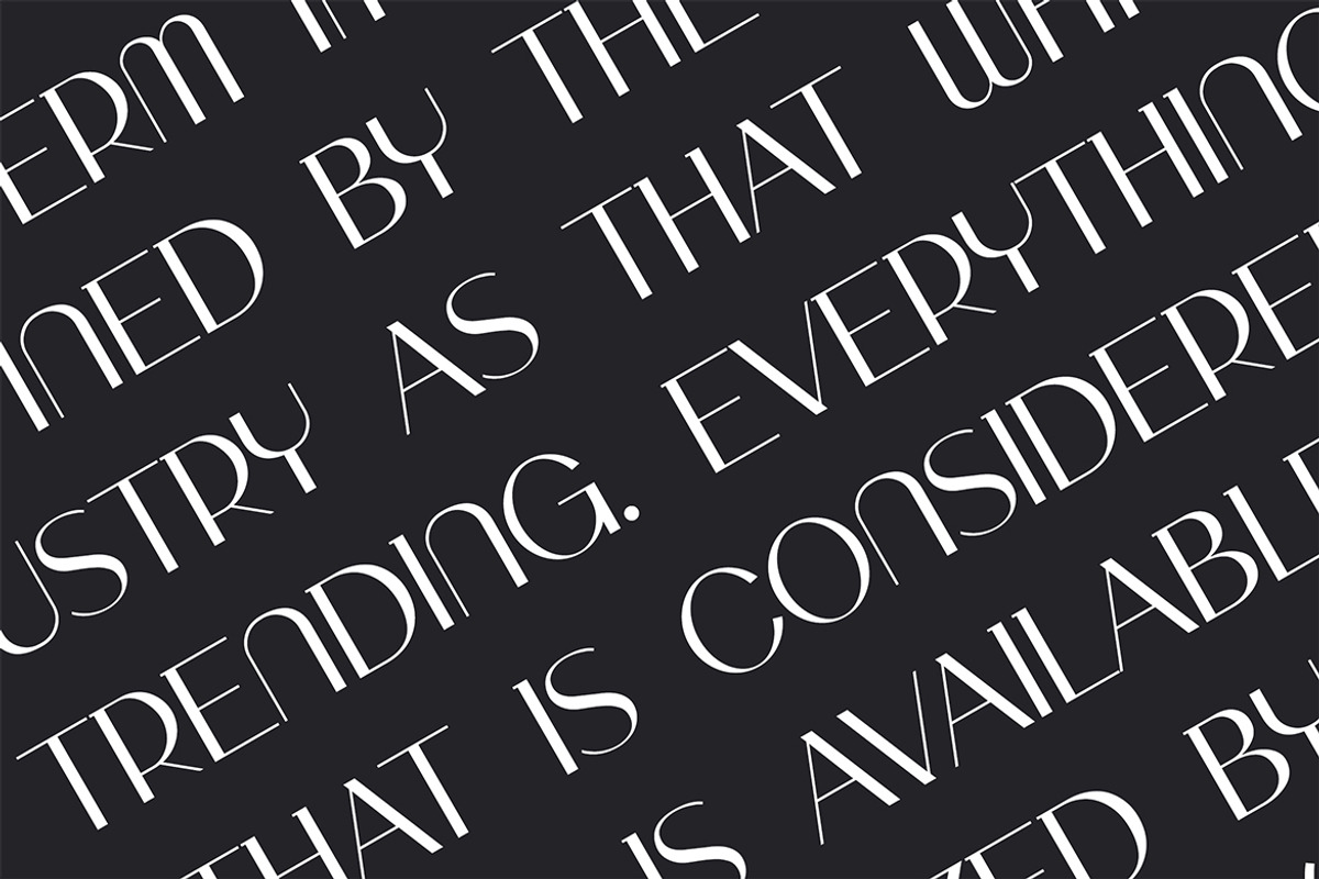 Ezme Luxury Sans Serif Font, a Sans Serif Font by UICreative (Photo 7 of 11)