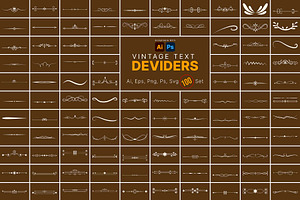 Elegant Handmade Divider Border