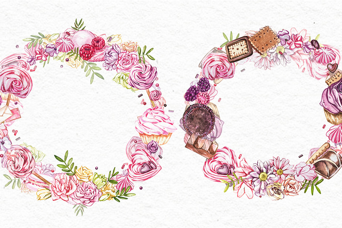Cakes and sweets illustrations, a Decorative Illustration by Ann Astro (Photo 7 of 17)