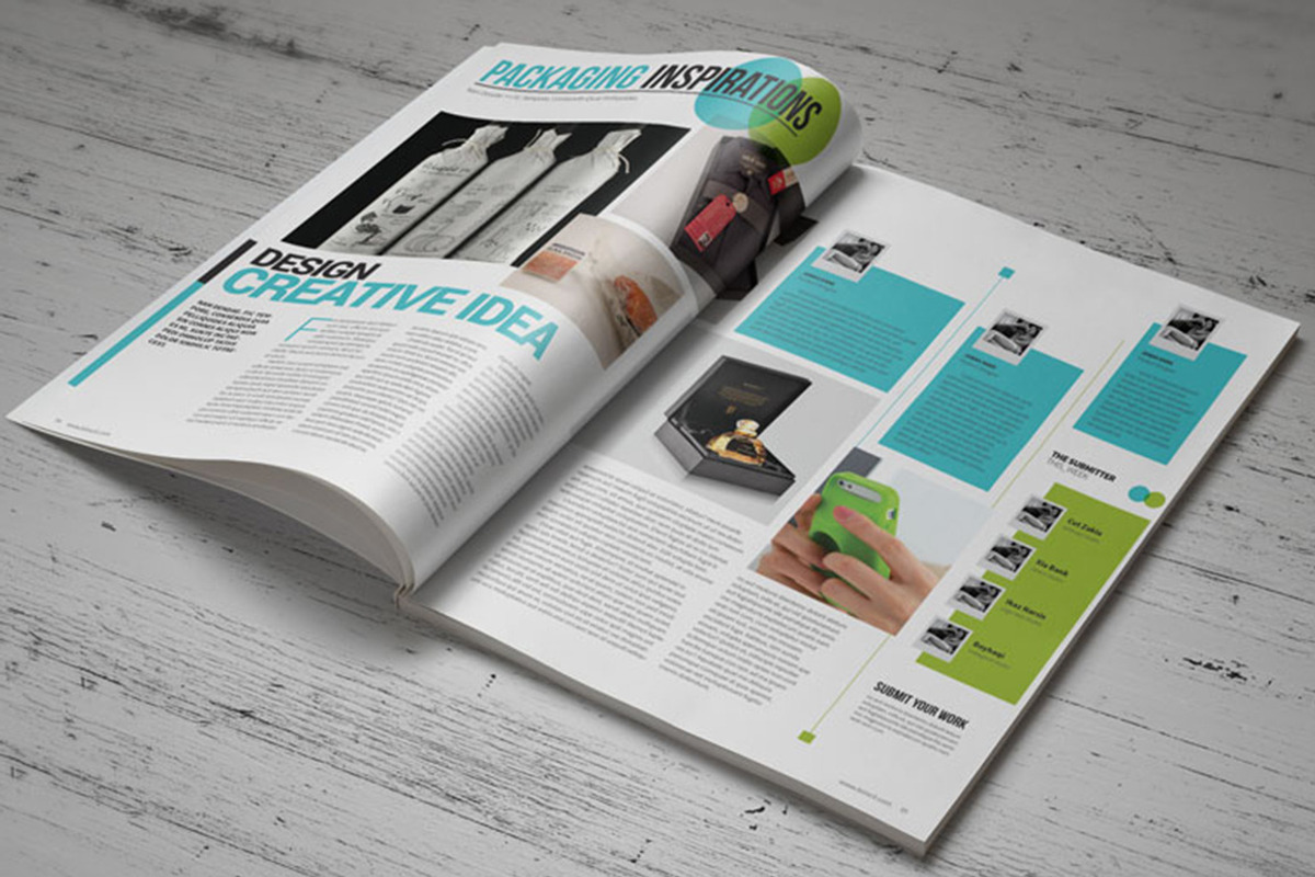 (save 35%)InDesign Magazine Template, a Magazine Template by broluthfi (Photo 3 of 5)