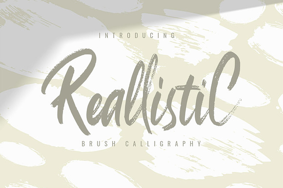 ReallistiC Brush Script preview 8