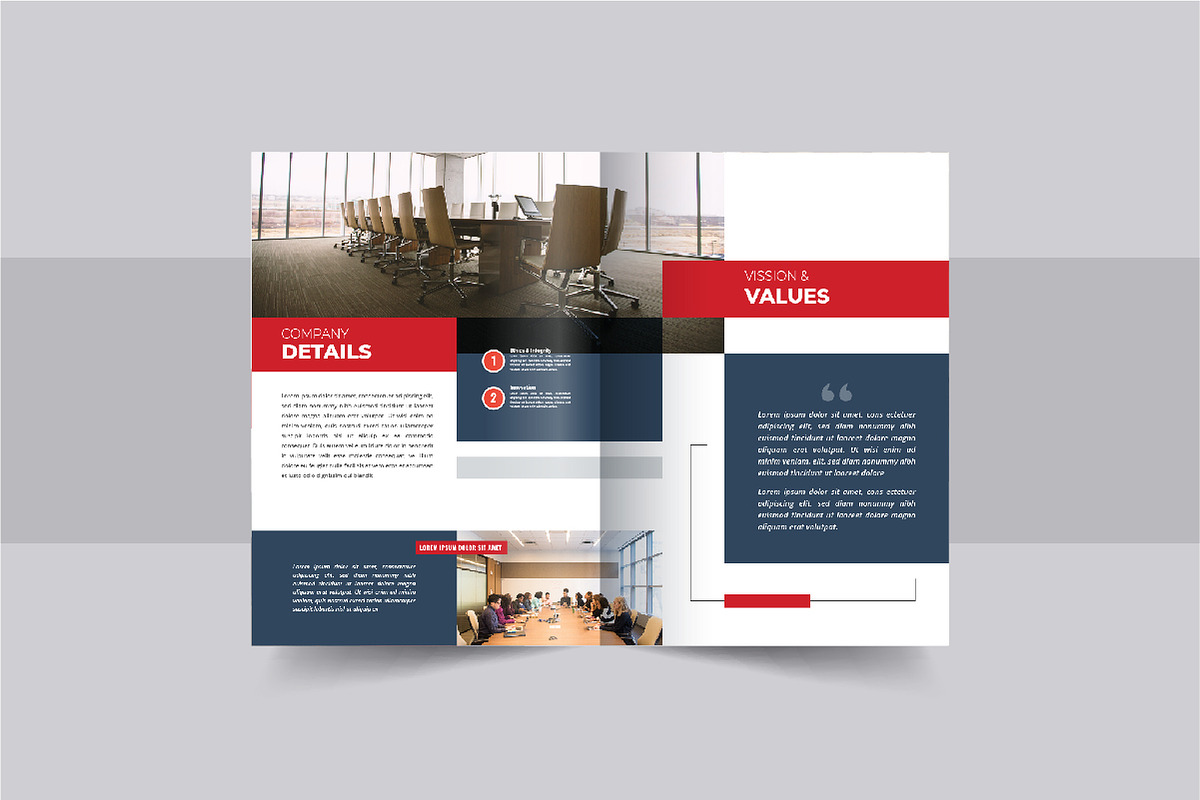 Company white paper design template, a Brochure Template by Pavel_design (Photo 4 of 9)