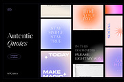 Instagram Editable Quotes, a Social Media Template by BlancheStudio (Thumbnail 1 of 9)