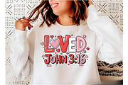 Loved John 316 Png,Christian, an Illustration by Designking (Thumbnail 2 of 6)