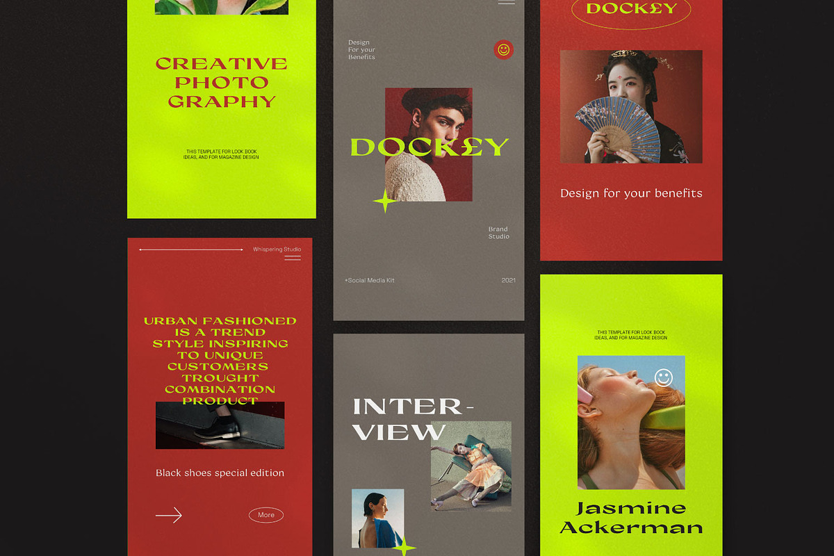 Dockey - New Brand Social Media, a Social Media Template by Dirtytemp Studio (Photo 5 of 14)
