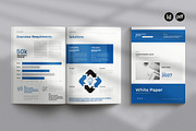White Paper Template Layout, a Brochure Template by Creative-Work (Thumbnail 1 of 8)