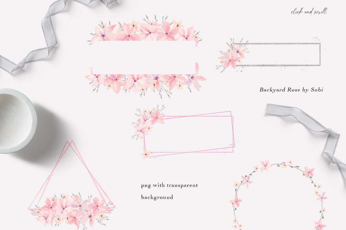 Peony Watercolor Collection, an Illustration by Backyard Rose (Photo 13 of 16)