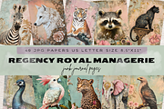 REGENCY ROYAL MANAGERIE, an Animal Illustration by Daring Digies (Thumbnail 1 of 7)