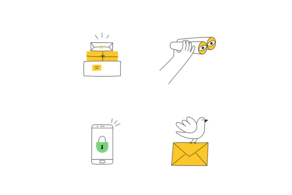 58 Cute Outline Vector Illustrations, a Finance Illustration by BadBrother (Photo 12 of 20)
