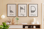 Sunset - Retro Decorative Font, a Font by OPY ArtStudio (Thumbnail 4 of 5)
